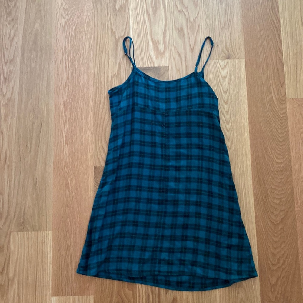 Wild fable green plaid dress